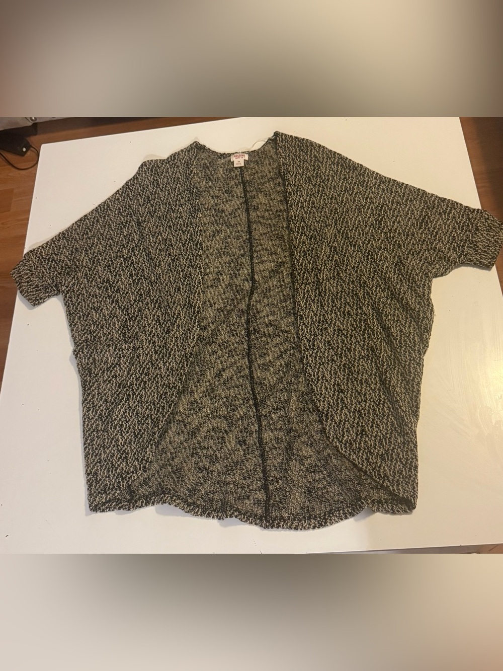 Mossimo Supply Co. Marled Knit Cocoon Cardigan Sweater XS